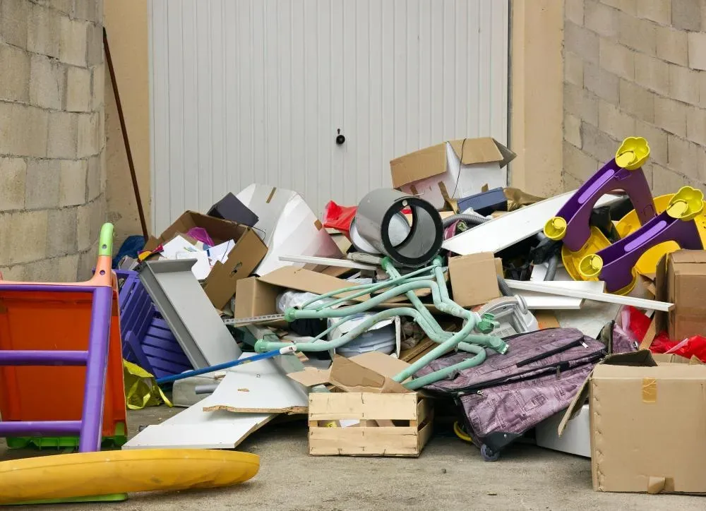 Tri des déchets près de Juigné-sur-Loire